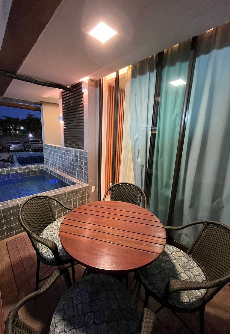 Flat Porto de Galinhas c/ Piscina Privativa
