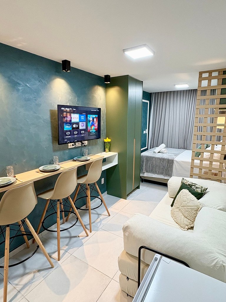 Flat Sol e Mar Residence