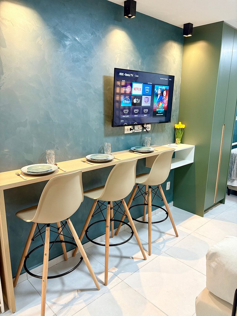 Flat Sol e Mar Residence